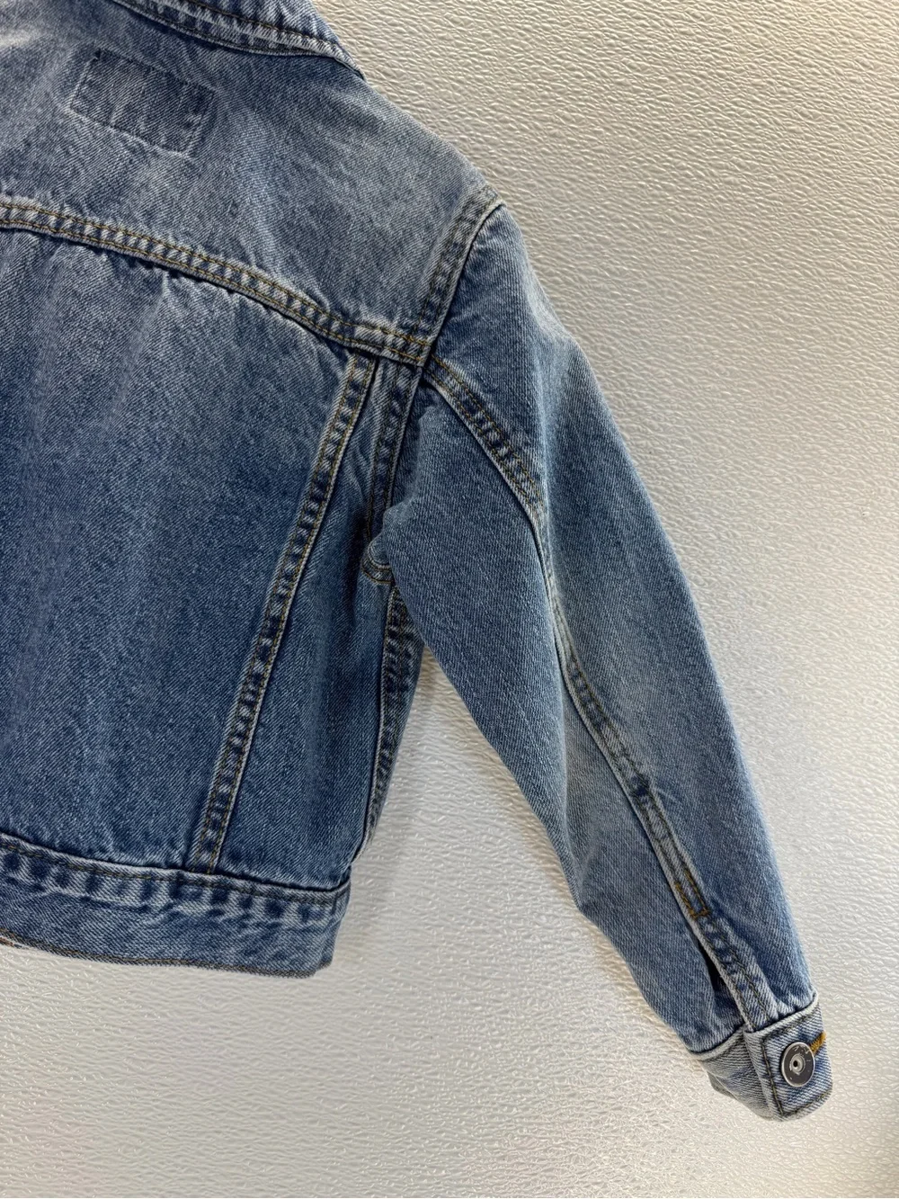 Children’s Place Girls Denim Jacket Size‎ 4 Blue Classic Trucker